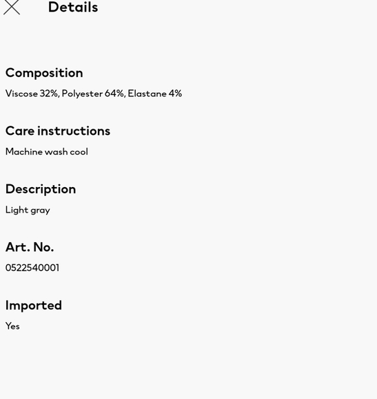 H&M FELTED COAT US 6 - Picture 8 of 8